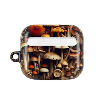 Mushroom-Themed AirPod Cases | Trendy Earbud Covers, Nature-Inspired Accessories, Gift for Music Lovers, Eco-Friendly Tech Style