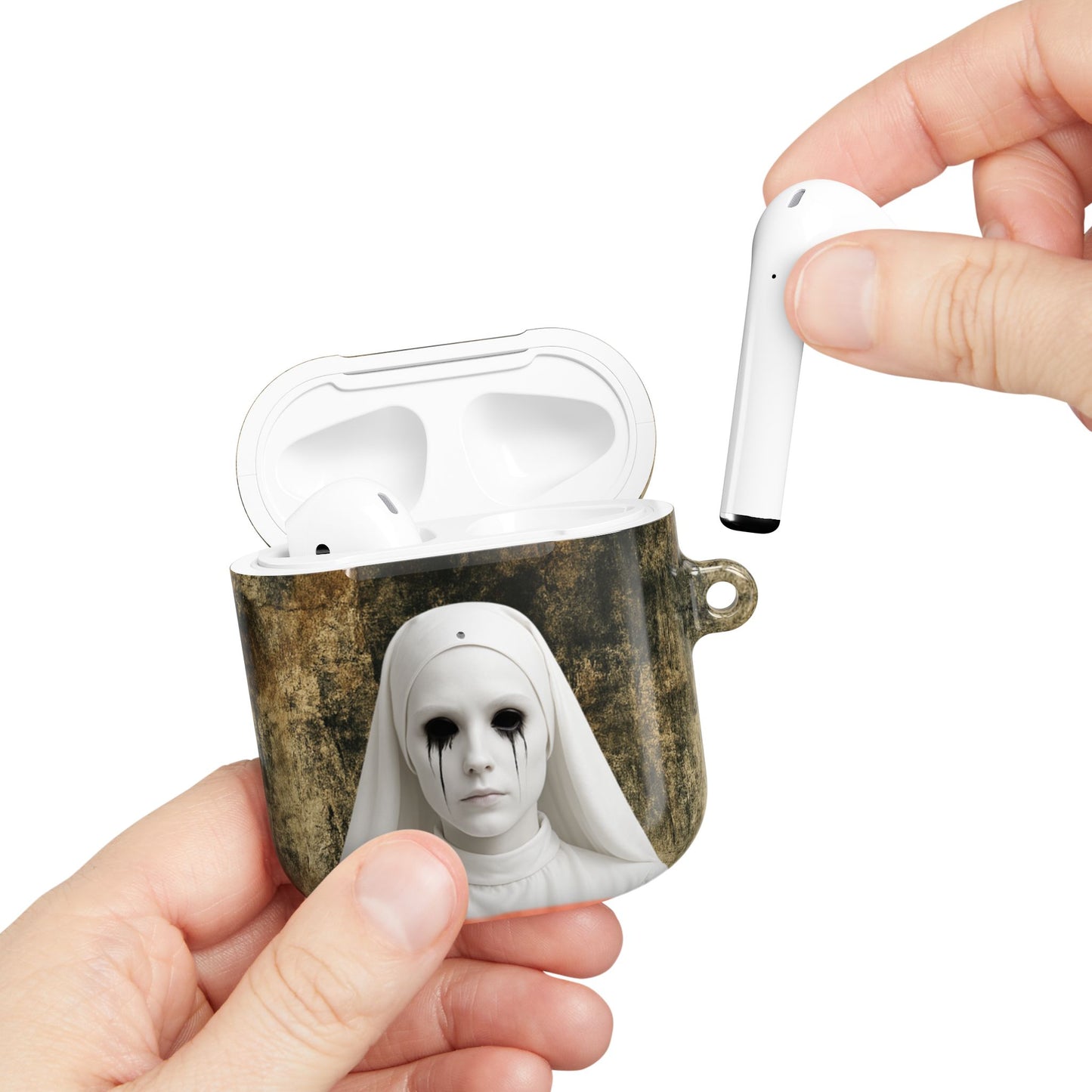 Horror AirPod Case – Nature-Inspired Design, Protective Cover for Music Lovers, Birthday Gift, Eco-Friendly Accessory