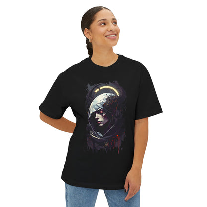 Urban Art Oversized Tee, Graphic Tee, Streetwear Shirt, Unique Art Clothing, Casual Fashion Top, Artistic Unisex T-Shirt