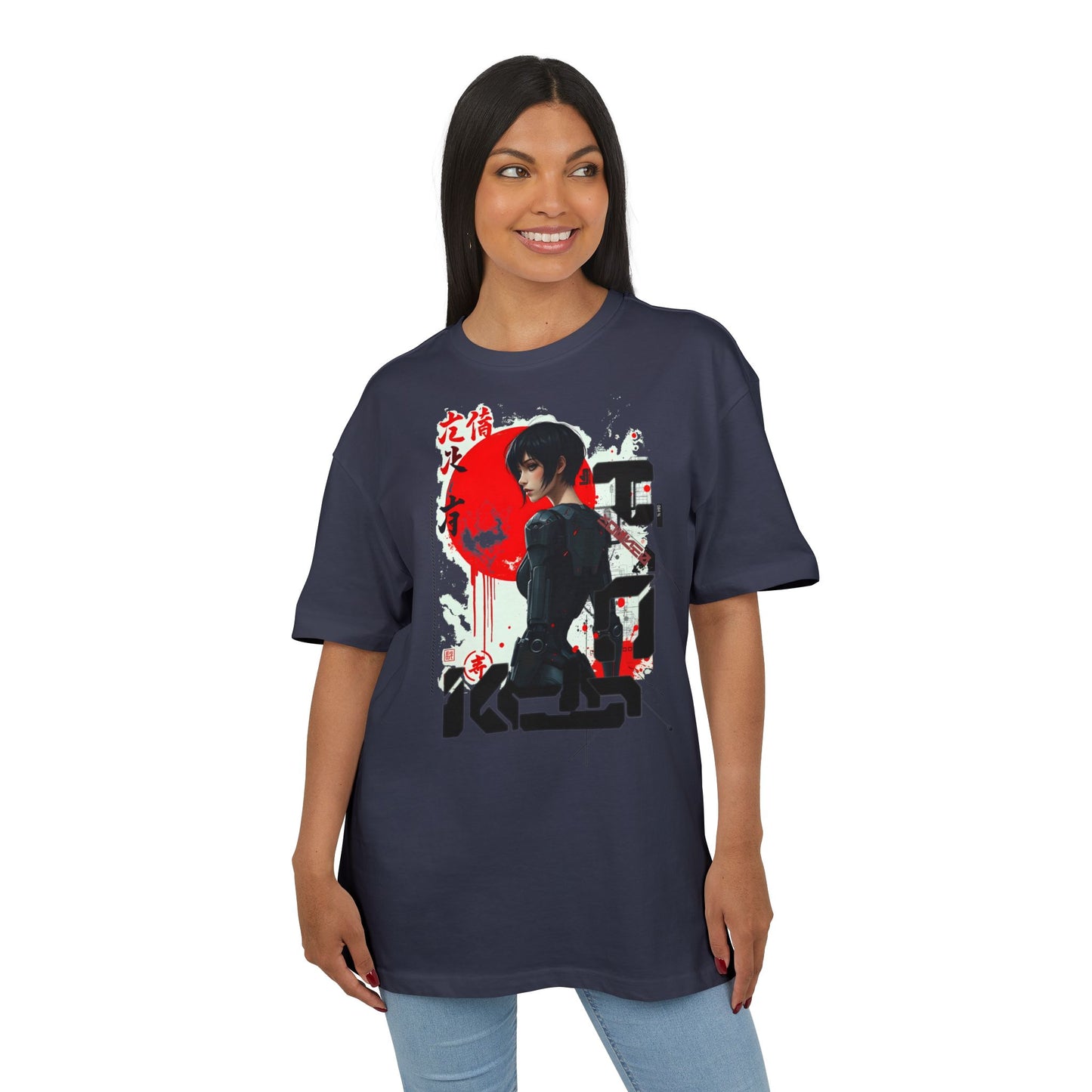 Unisex Oversized Graphic Tee with Anime Design, Casual Streetwear, Perfect for Everyday Wear, Gift for Anime Fans, Cosplay, Summer Style
