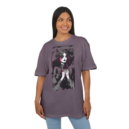 Artistic Oversize Tee | Unisex Tee with Unique Design, Casual Wear, Graphic Shirt, Gift for Art Lovers, Statement T-Shirt