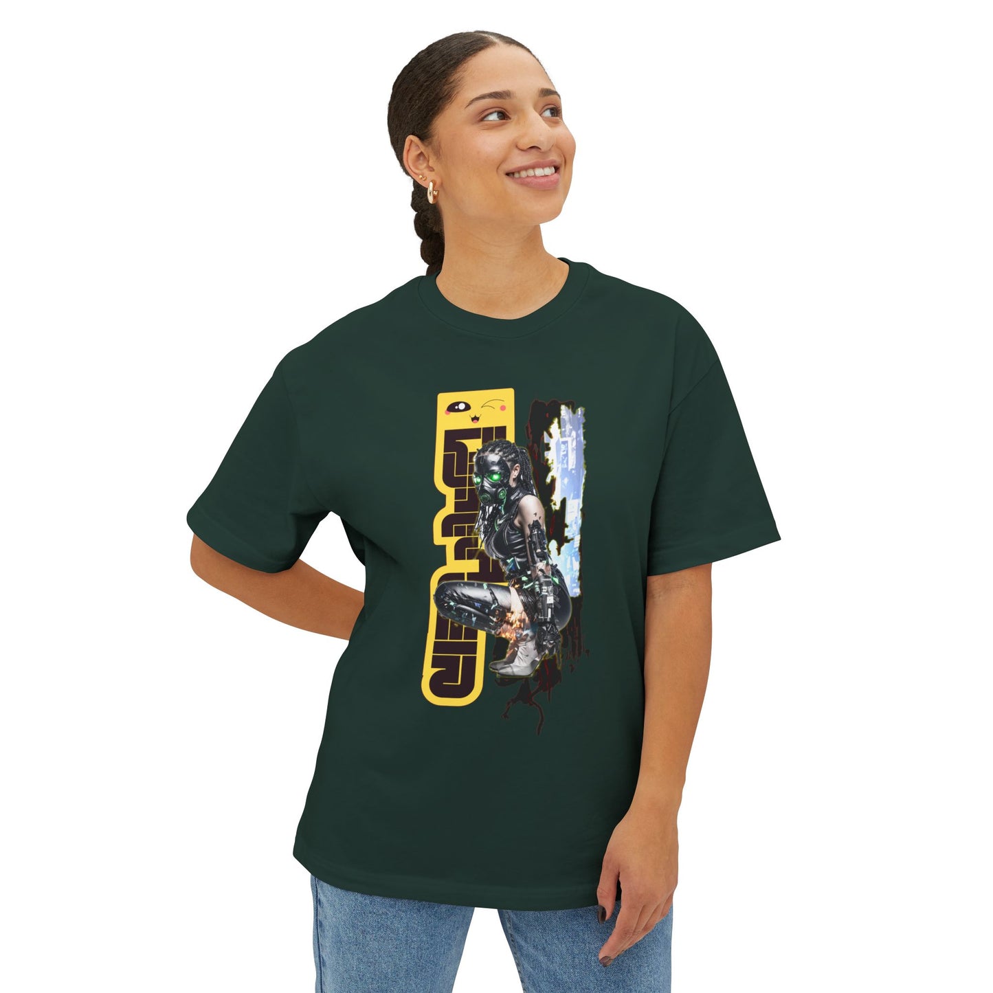 Unisex Graphic Oversized Tee - Retro Vibe, Casual Streetwear, Gift, Music Festival Outfit, Everyday Wear