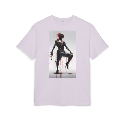 Bold Artistic Unisex Tee, Casual Street Style Shirt, Comfortable Graphic Top, Gift for Art Lovers, Unique Fashion Statement