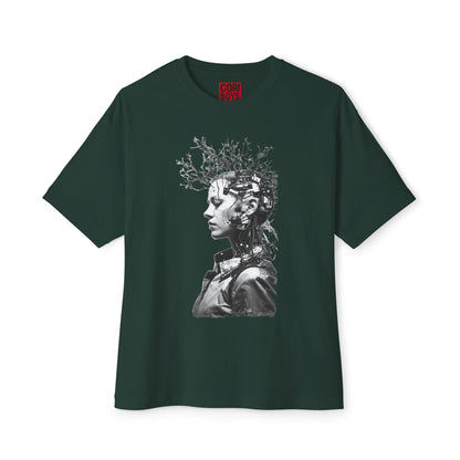 Eco-Friendly Unisex Oversized Tee Featuring Unique Abstract Design, Perfect for Casual Wear, Street Style, and Artistic Expression