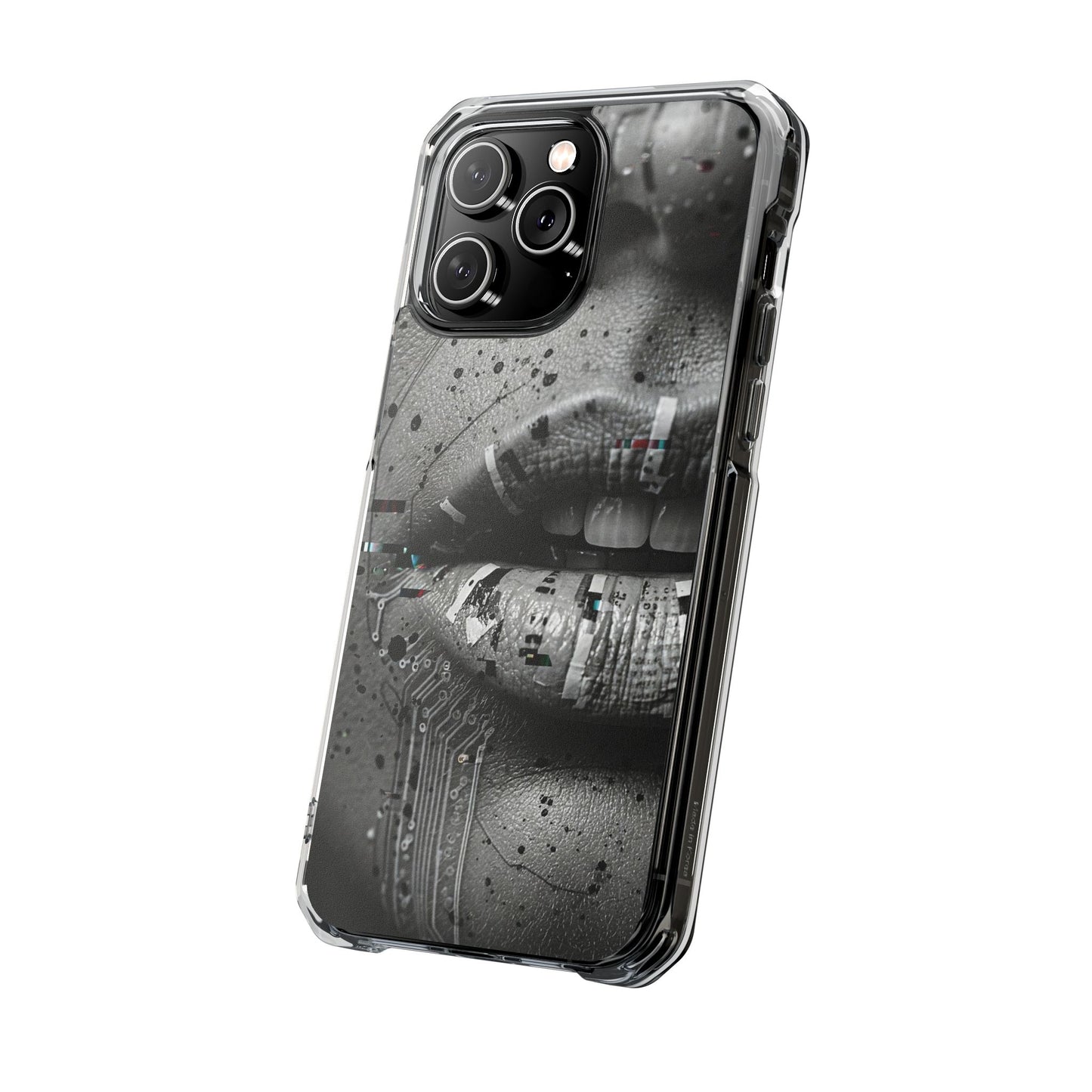 Magnetic Clear Impact Phone Case for Stylish Protection, Urban Aesthetic, Trendy Gift, Phone Accessories, Personalized Present