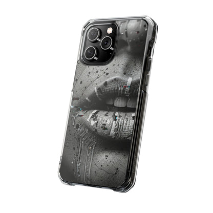 Magnetic Clear Impact Phone Case for Stylish Protection, Urban Aesthetic, Trendy Gift, Phone Accessories, Personalized Present