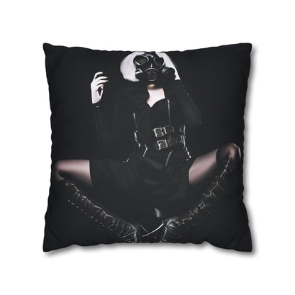 Gothic Glam Pillows, Square Cushion Covers, Elegant Home Decor, Statement Throw, Dark Aesthetic Gifts, Modern Bedroom Accent