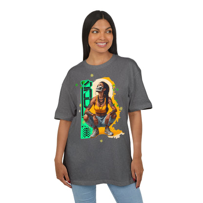 Vibrant Artistic Oversize Tee, Unisex Graphic Tee, Streetwear Fashion, Cool Casual Wear, Unique Art Inspired Shirt