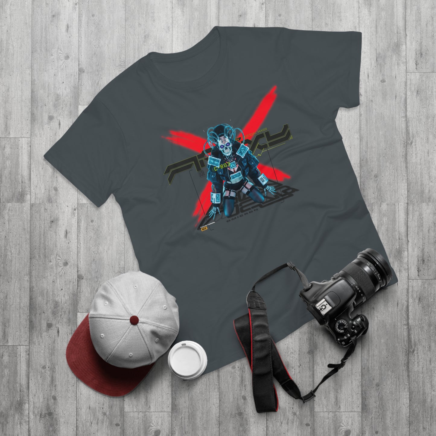 Futuristic Robot Graphic Tee - Unisex Casual T-Shirt, Geek Fashion, Gift for Gamers, Science Fiction Style, Birthday Present