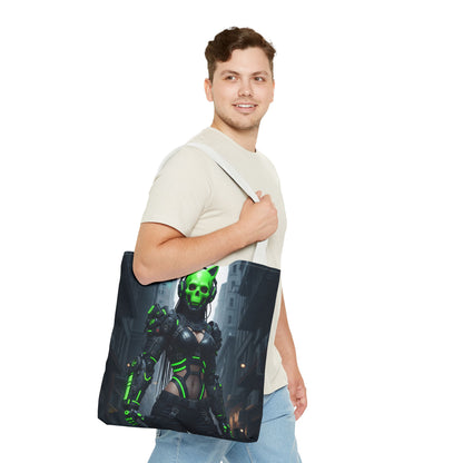 Futuristic Cyberpunk Tote Bag | Stylish AOP Bag with Neon Skull Design | Perfect Gift for Gamers and Tech Enthusiasts, Festival [...]