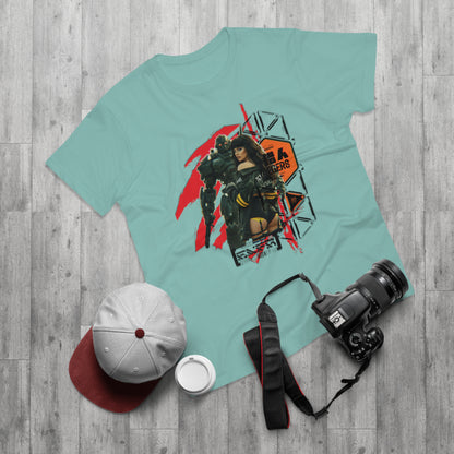 Retro Robot Graphic T-Shirt | Casual Wear, Anime Fans, Geek Culture, Gift for Her, Gaming Apparel