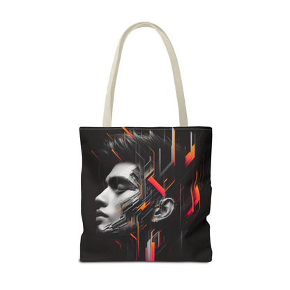 Urban Art Tote Bag - Modern Graphic Design for Daily Use, Gift for Trendsetters, Stylish Accessory, Everyday Carry, Unique Artistry