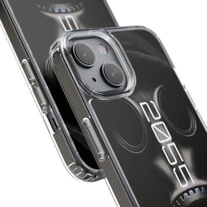 Phone Case Dystopian Gas Mask Design