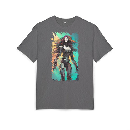 Artistic Graphic Tee, Casual Oversize Top, Unique T-Shirt Gift, Trendy Streetwear, Creative Fashion Statement