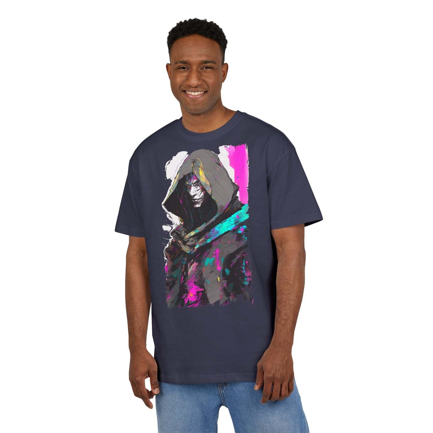 Stylish Oversized Graphic Tee featuring Artistic Illustration, Casual Wear, Unisex T-Shirt, Streetwear Fashion, Gift for Art Lovers