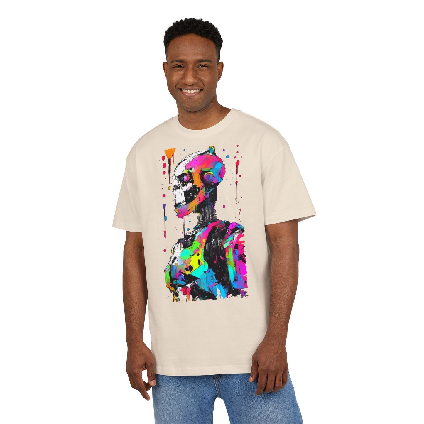 Colorful Artistic Unisex Heavy Oversize Tee, Graphic Tee, Statement Shirt, Art Inspired Apparel, Casual Wear for Art Lovers, Unique [...]