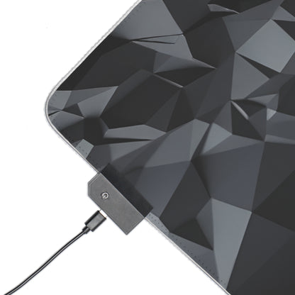 Gaming Mouse Pad with Abstract Cyber Design
