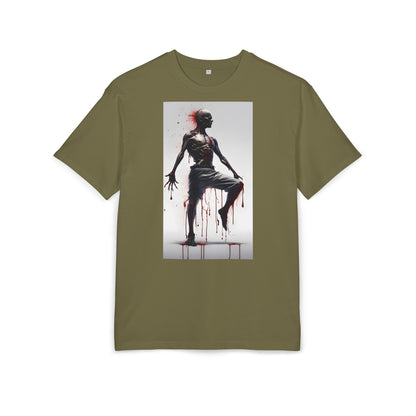Bold Artistic Unisex Tee, Casual Street Style Shirt, Comfortable Graphic Top, Gift for Art Lovers, Unique Fashion Statement