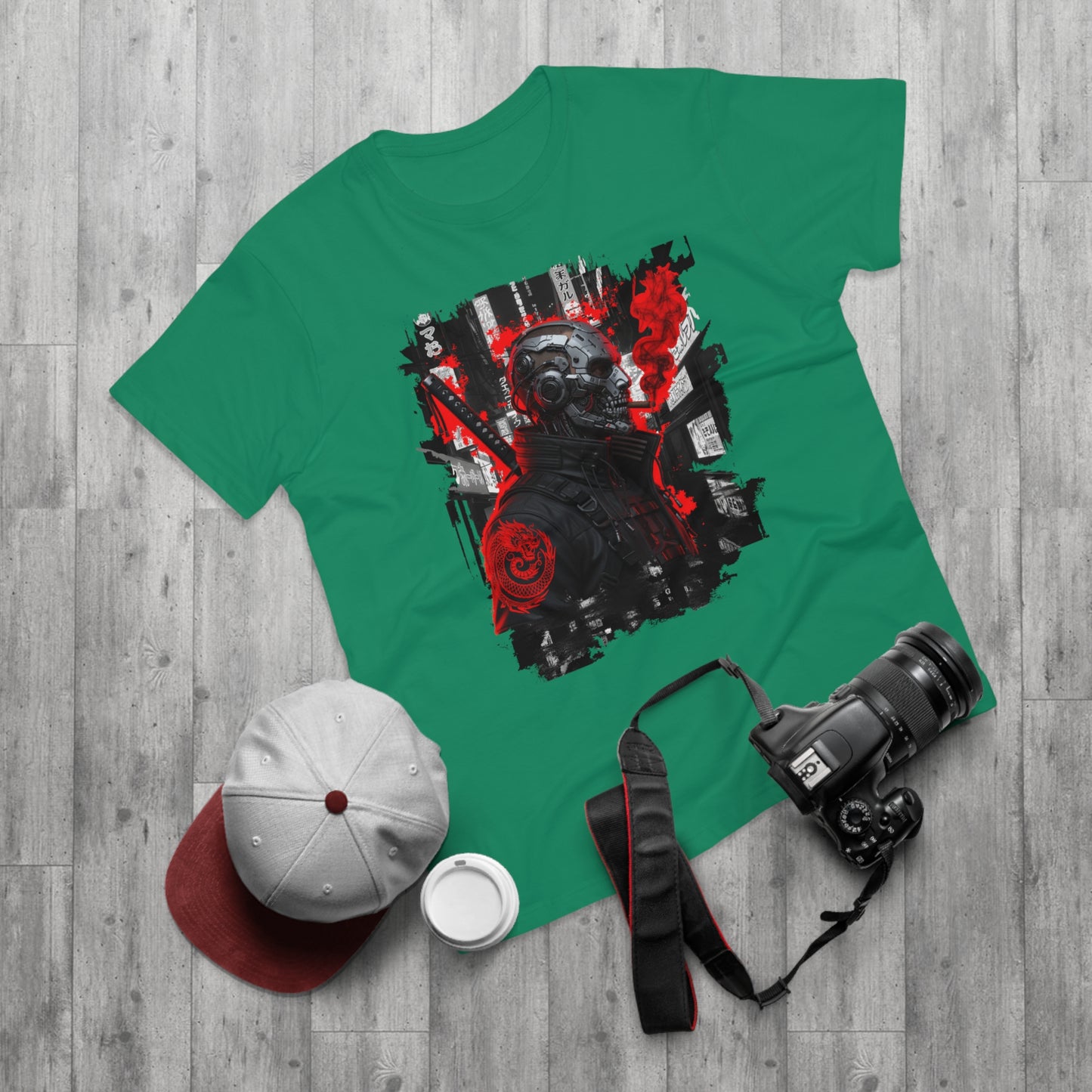 Unisex Graphic Tee - Urban Skull Design, Streetwear Shirt, Cool T-Shirt, Casual Fashion, Edgy Gift for Him, Festival Wear