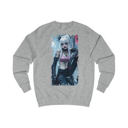 Edgy Graphic Unisex Sweatshirt, Cozy Casual Sweatshirt for Gamers, Perfect Gift for Birthdays, Halloween, or Everyday Wear