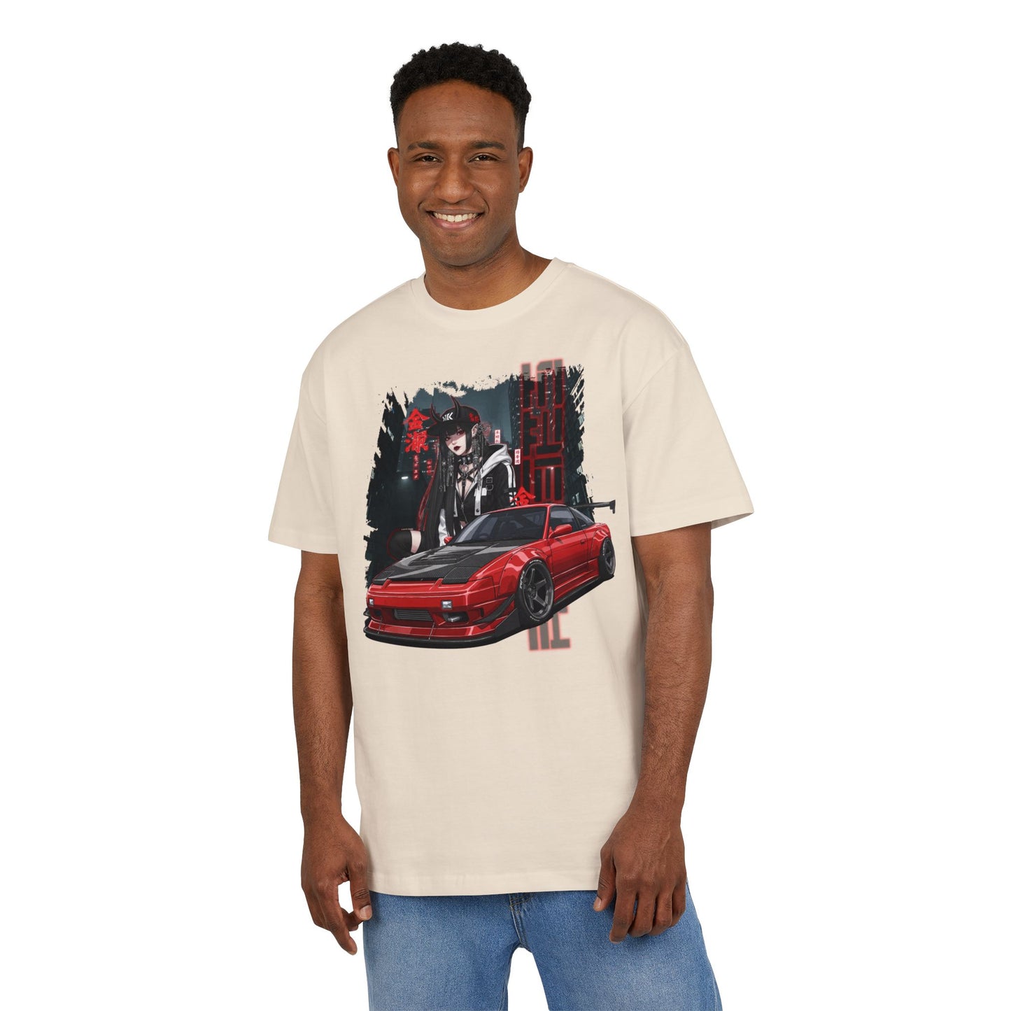 Urban Car Enthusiast Tee | Retro Car Graphic T-Shirt, Streetwear, Gift for Car Lovers, Casual Style, Oversized Fit