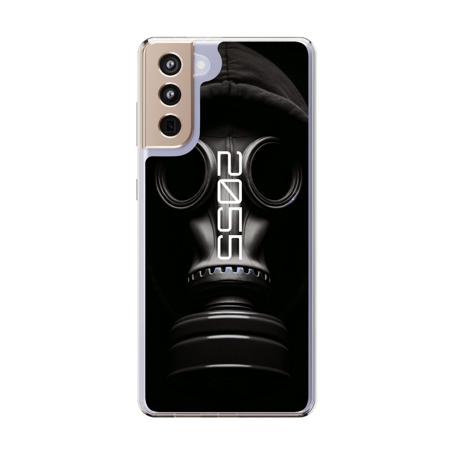 Phone Case Dystopian Gas Mask Design