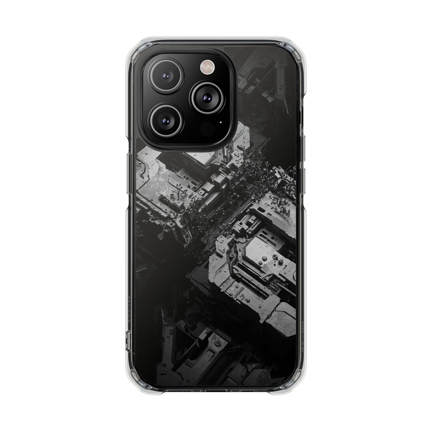 Stylish Magnetic Clear Impact Cases for iPhone, Heavy-Duty Protection, Customized Cases, Tech Lover Gift, Trendy Phone Accessories