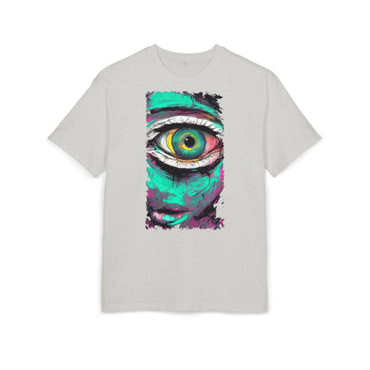 Stylish Eye Graphic Tee, Unisex Oversized T-Shirt, Casual Wear, Street Style, Gift for Art Lovers, Funky Apparel