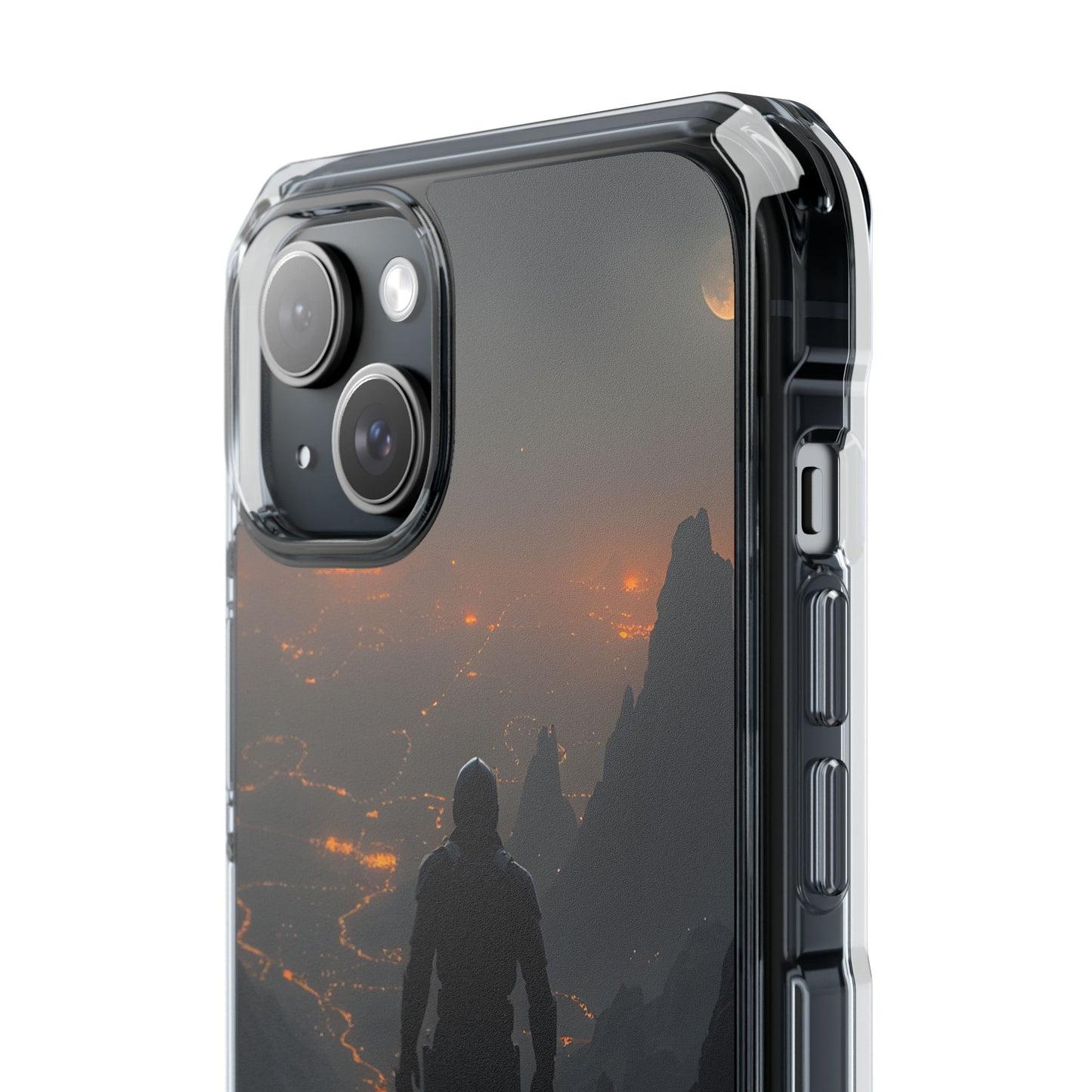 Magnetic Clear Impact Phone Cases, Adventure Phone Cover, Gamer Gift, Customizable Phone Shell, Trendy Tech Accessory