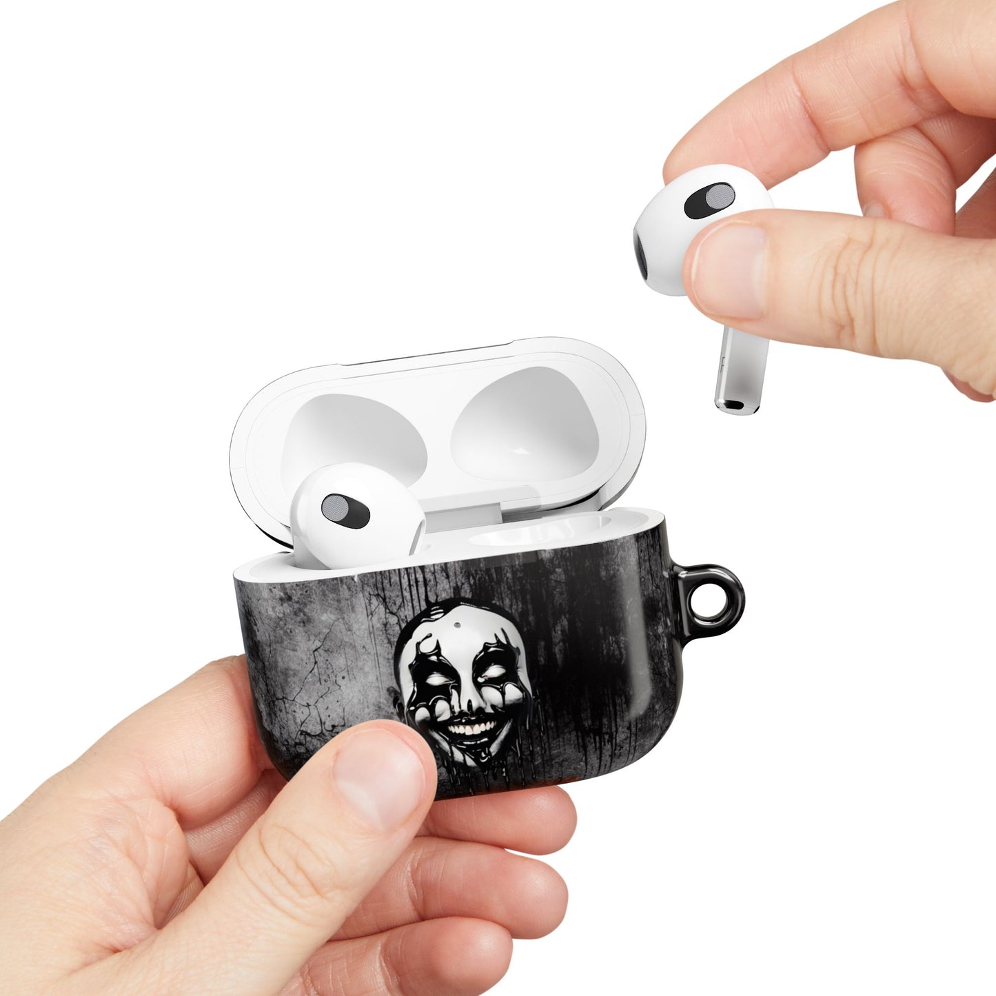 Gothic AirPod Cases, Dark Art Accessory, Unique Phone Case, Halloween Gift, Trendy Tech Holder, Stylish AirPods Cover