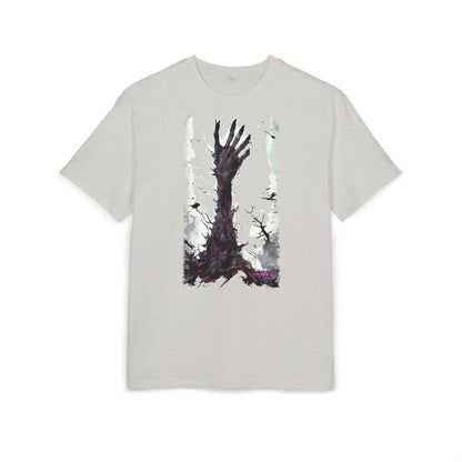 Artistic Oversized Unisex Tee, Graphic Tee, Casual Wear, Streetwear Style, Gift for Art Lovers, Unique T-Shirt Design