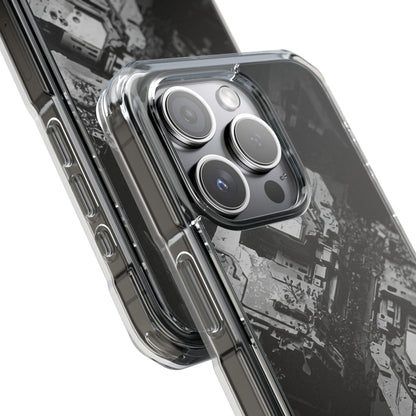 Stylish Magnetic Clear Impact Cases for iPhone, Heavy-Duty Protection, Customized Cases, Tech Lover Gift, Trendy Phone Accessories