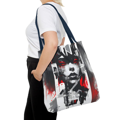 Artistic Tote Bag, Trendy Carry-All, Unique Art Bag, Everyday Tote, Fashionable Shopping Bag, Gift for Art Lovers, Colorful Canvas Bag