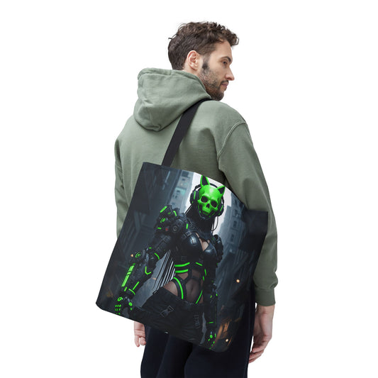Futuristic Cyberpunk Tote Bag | Stylish AOP Bag with Neon Skull Design | Perfect Gift for Gamers and Tech Enthusiasts, Festival [...]