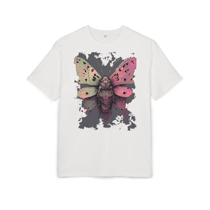 Moth Art Unisex Oversized Tee, Graphic T-Shirt, Nature Lover Gift, Everyday Wear, Summer Style
