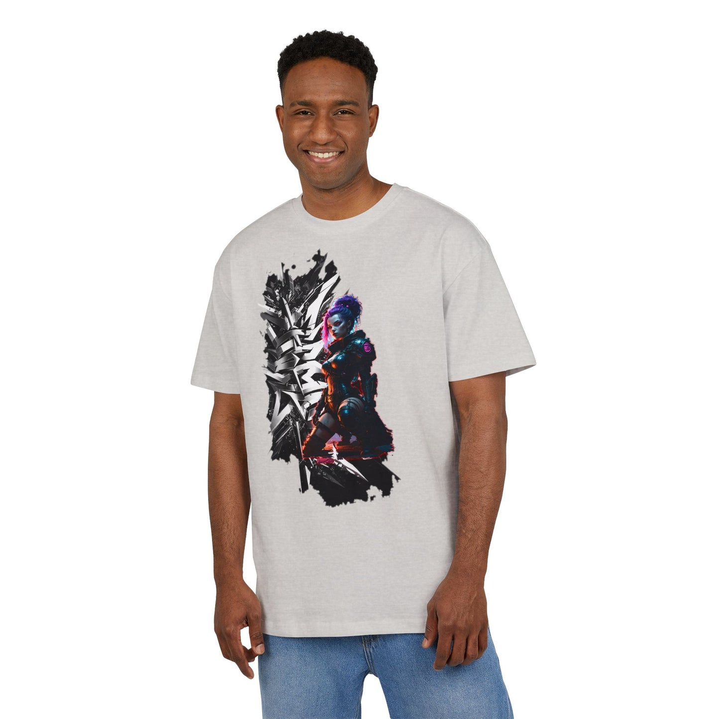 Unisex Graphic Oversize Tee, Trendy Streetwear Shirt, Casual Wear, Gift for Fashion Lovers, Summer Outfit, Everyday Comfort