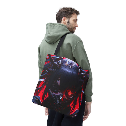 Dark Fantasy Tote Bag - Eye-Catching AOP Design for Cosplay, Gifts, Travel, Everyday Use, and Shopping