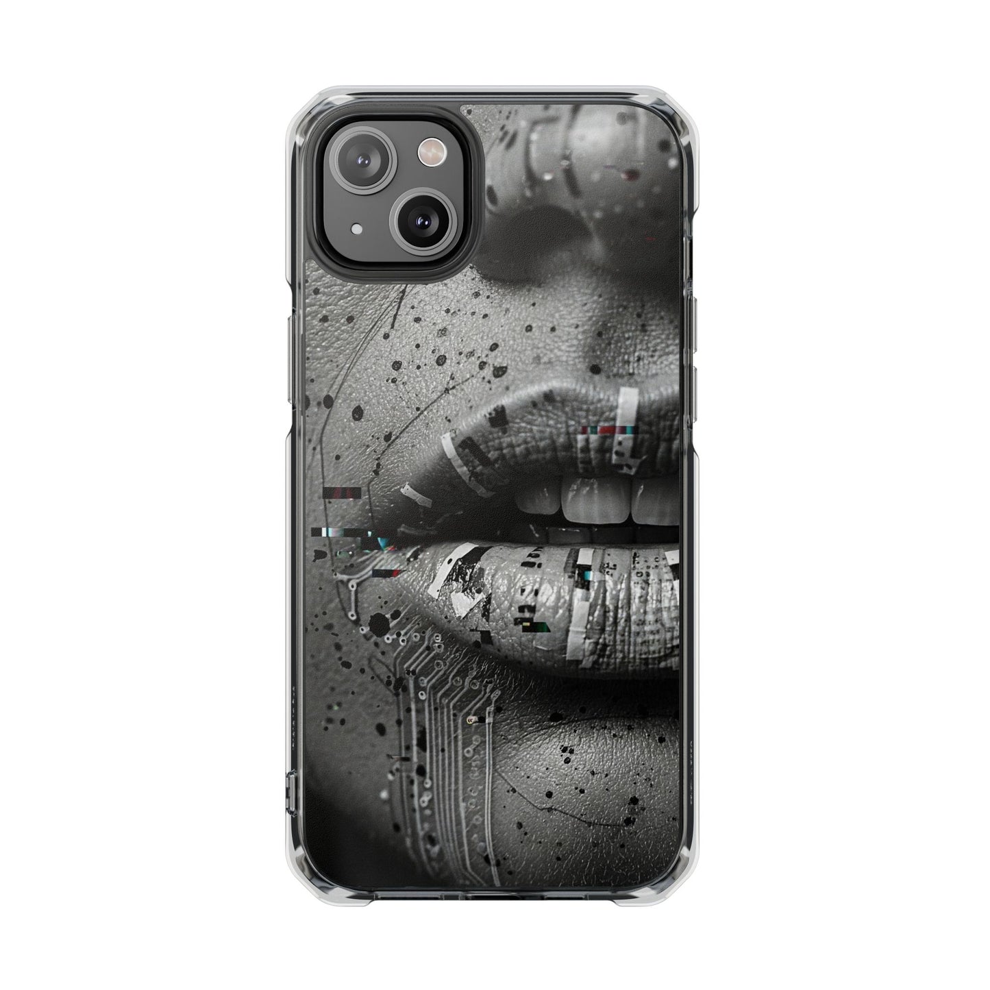 Magnetic Clear Impact Phone Case for Stylish Protection, Urban Aesthetic, Trendy Gift, Phone Accessories, Personalized Present