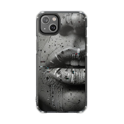 Magnetic Clear Impact Phone Case for Stylish Protection, Urban Aesthetic, Trendy Gift, Phone Accessories, Personalized Present