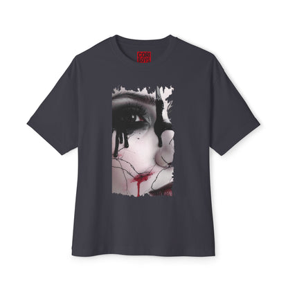 Artistic Oversized Tee - Unique Graphic T-shirt for Art Lovers, Comfortable Fashion, Trendy Unisex Wear, Perfect for Gifting, Casual Style