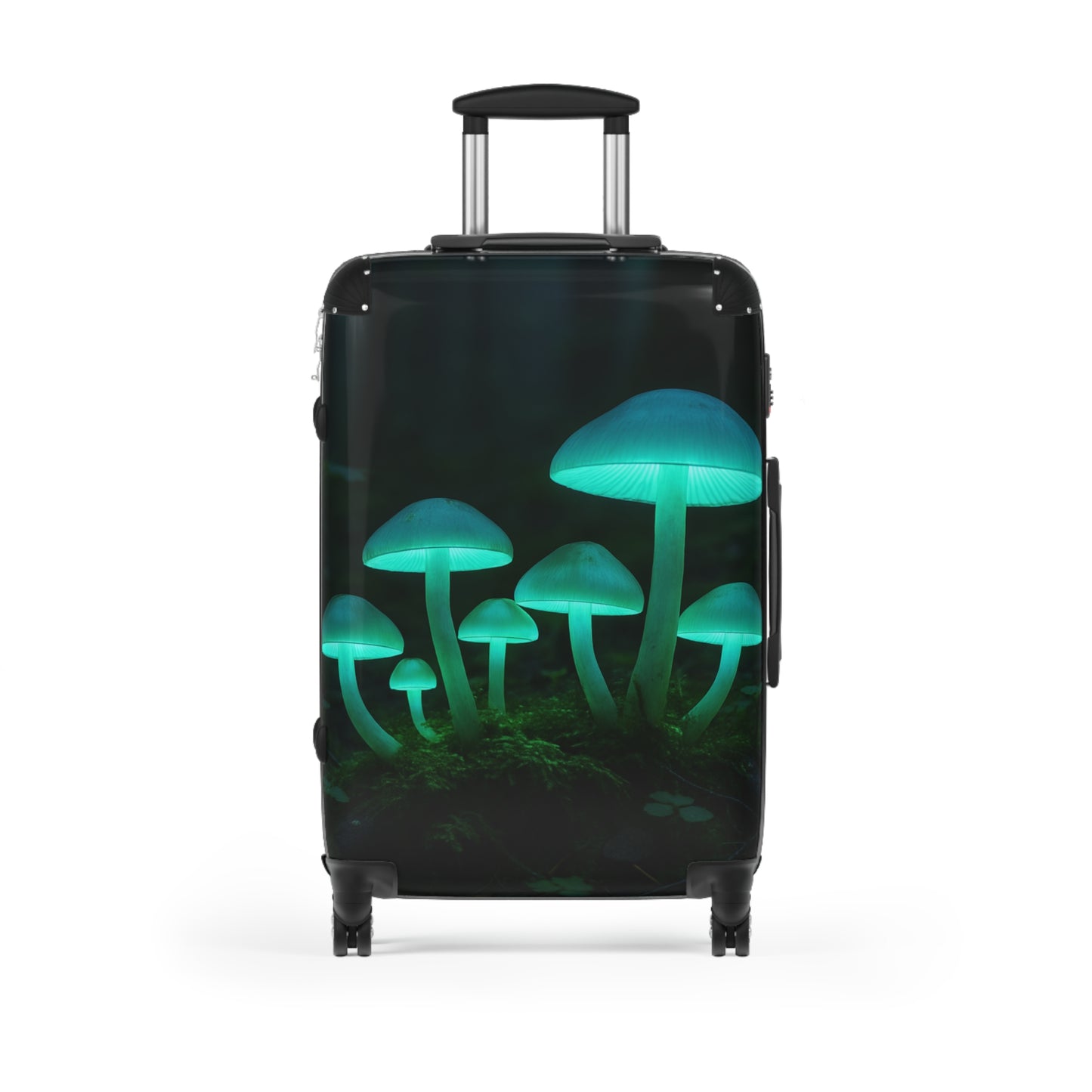 Mushroom Suitcase, Unique Travel Luggage, Stylish Carry-On for Nature Lovers, Perfect for Adventures, Gifts for Travelers