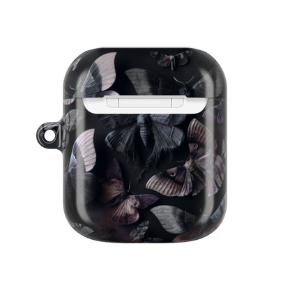 Dark Moths Gothic AirPod Cases, Stylish Protection, Gift for Music Lovers, Trendy Accessories, Unique Designs for Any Occasion