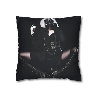Gothic Glam Pillows, Square Cushion Covers, Elegant Home Decor, Statement Throw, Dark Aesthetic Gifts, Modern Bedroom Accent