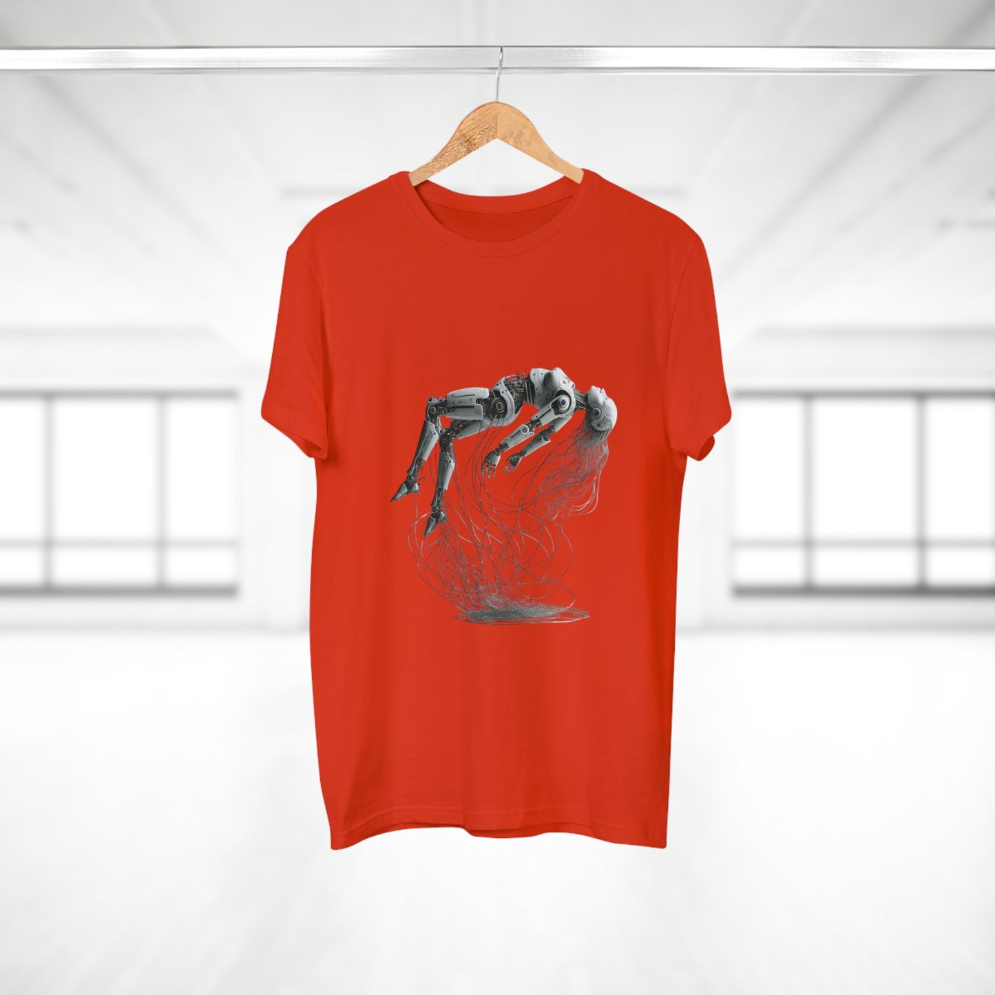 Futuristic Graphic Tee, Cool Unisex T-Shirt for Tech Enthusiasts, Gift for Birthdays, Casual Wear, Unique Art Shirt