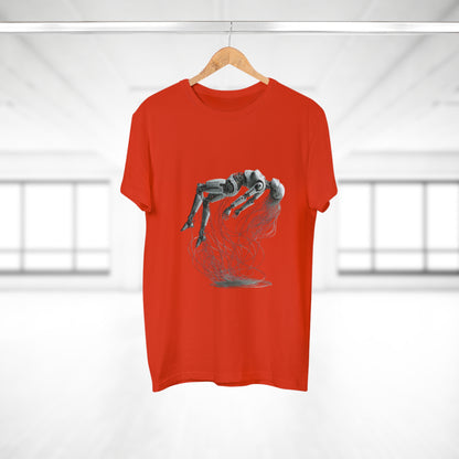 Futuristic Graphic Tee, Cool Unisex T-Shirt for Tech Enthusiasts, Gift for Birthdays, Casual Wear, Unique Art Shirt