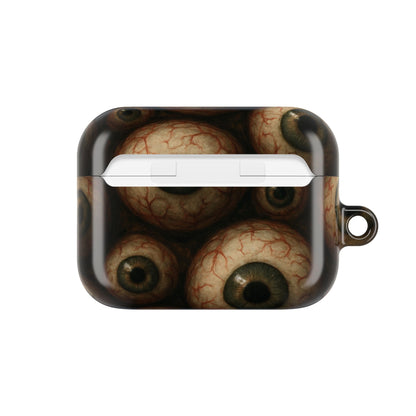 Unique Eyeball AirPod Case, Quirky Phone Accessory, Halloween Gift, Weird Aesthetic Decor, Eye Pattern Tech Case