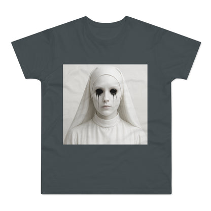 Spooky Art Tee, Unisex Graphic T-shirt, Halloween Costume, Horror Aesthetic Shirt, Creepy Vintage Look Top