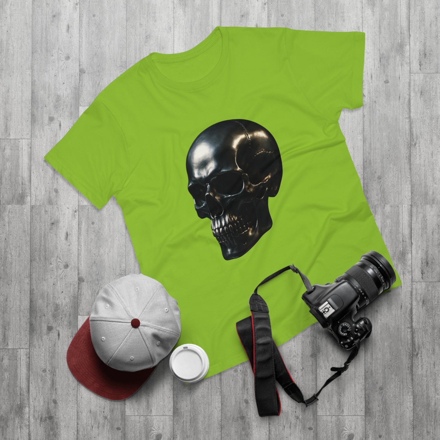 Gothic Skull Unisex T-Shirt, Edgy Graphic Tee, Halloween Apparel, Men's Casual Wear, Gift for Him