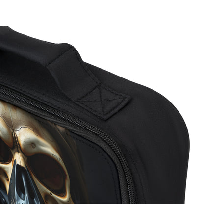 Gothic Skull Lunch Bag | Unique Insulated Tote | Cool Gift for Men & Women | Stylish Meal Prep Carrier | Perfect for School, Work, Picnics
