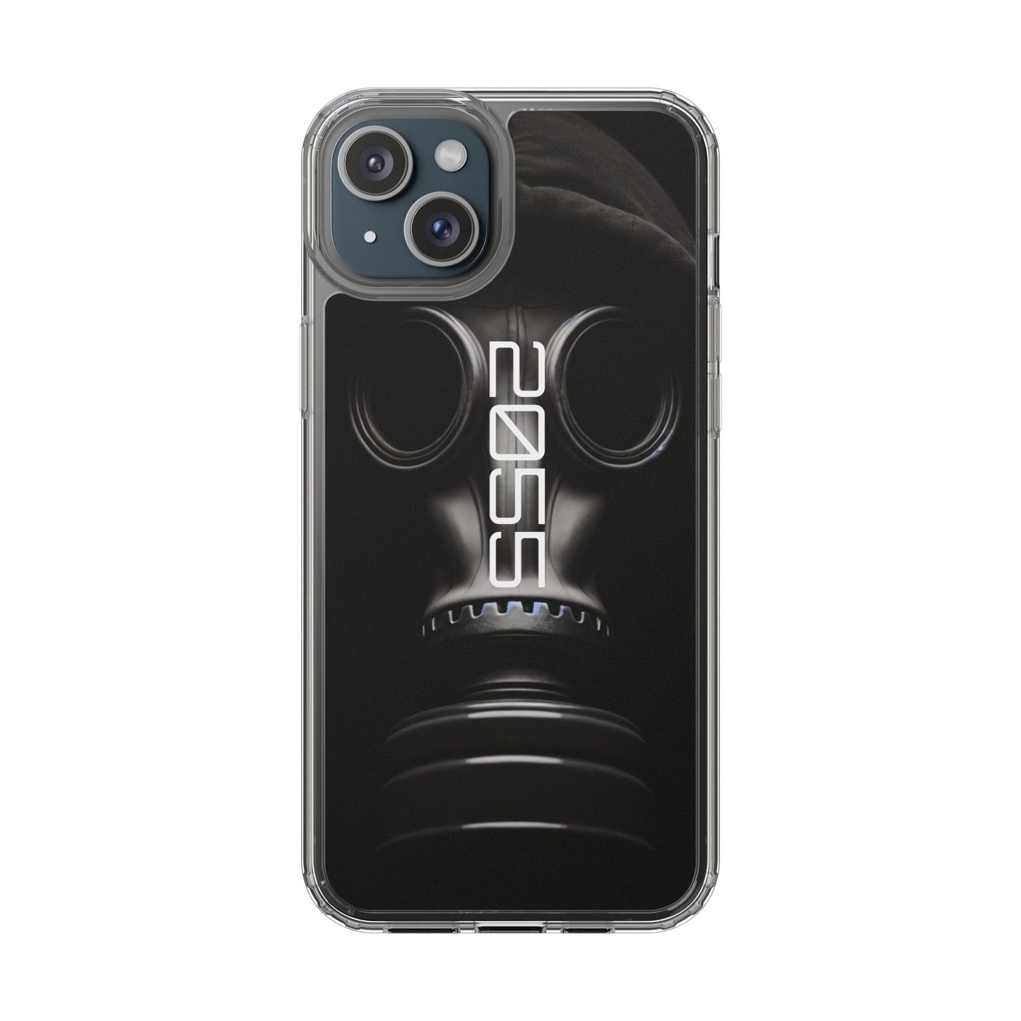 Phone Case Dystopian Gas Mask Design
